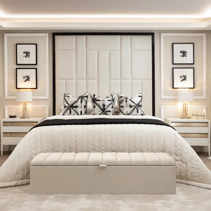 The Ascot Panelled Bed