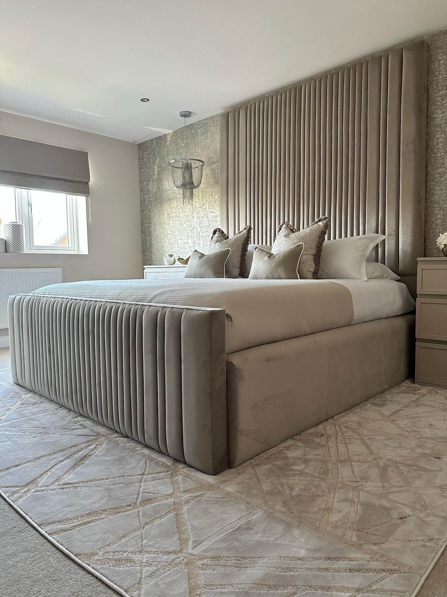The Bromley Panelled Bedframe