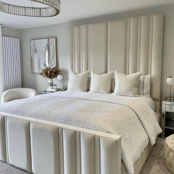 Devonshire Luxury Tall Headboard Bed