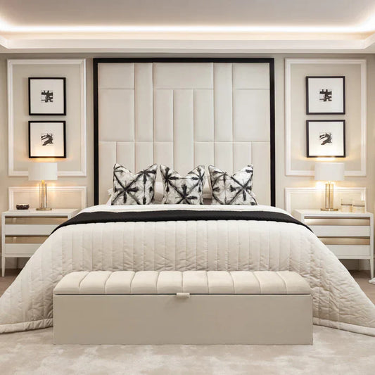 The Ascot Panelled Bed