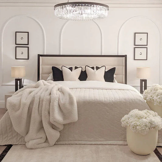 Beaumont Channelled Winged Bed